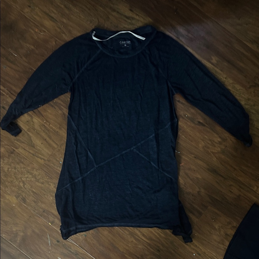 Calvin Klein Midnight Black Long Sleeve Shirt